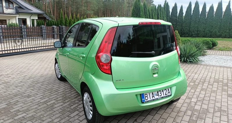 Opel Agila cena 12900 przebieg: 149000, rok produkcji 2008 z Trzcińsko-Zdrój małe 277